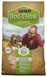 DOG CHOW Natural с курицей (1.81 кг)