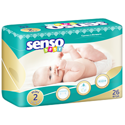 Senso Baby 2 Mini (3-6 кг) 26 шт