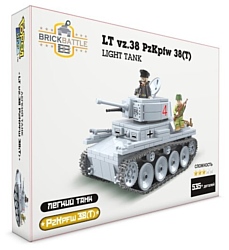 Город Игр BrickBattle 8362 Легкий танк LT vz.38 PzKpfw 38(t)