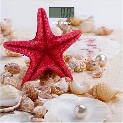 Напольные весы Willmark WBS-1811D бежевый/красный Напольные весы Willmark WBS-1811D бежевый/красный