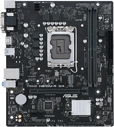 Материнская плата ASUS PRIME H610M-R D4-SI