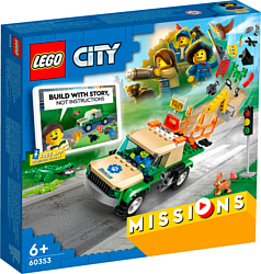 LEGO City 60353 Миссии по спасению диких животных