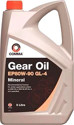 Трансмиссионное масло Comma GL-4 80W-90 GO45L 5л Трансмиссионное масло Comma GL-4 80W-90 GO45L 5л