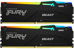 Модуль памяти Kingston FURY Beast RGB KF560C30BBEAK2-16