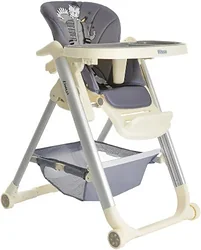Высокий стульчик для кормления Pituso Lima HC605 (серый)