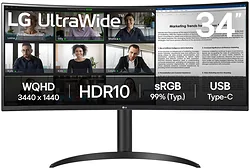 Монитор LG UltraWide 34WR55QK-B Монитор LG UltraWide 34WR55QK-B