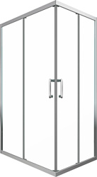 Душевой уголок Triton Фикс-Хром 120x80 (без поддона)