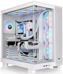 Корпус для компьютера Thermaltake View 380 XL TG ARGB Snow CA-11E-00M6WN-00