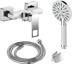 Смеситель Lauter Cascade 21СК9615C с лейкой Nevada 21S10146