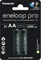 Panasonic Eneloop Pro AA BK-3HCDE/2CP (2 шт)