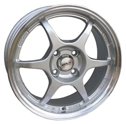 RS Wheels 638J 6.5x15/4x100 D73.1 ET38 Silver