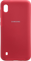 EXPERTS Soft-Touch для Samsung Galaxy A10 (малиновый)