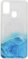 EXPERTS Aquarelle для Apple iPhone 11 (голубой)