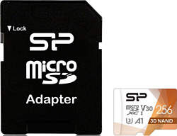 Silicon Power Superior Pro microSDXC SP256GBSTXDU3V20AB 256GB + SD adapter