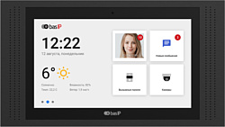 Видеодомофон BAS-IP AT-10 (черный)