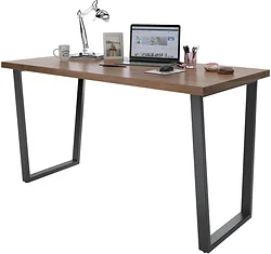 Стол для работы Домус СП013B-K009 12.013.401.08 (черный/орех темный)