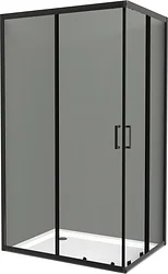Душевой уголок BelBagno UNO-195-AH-2-120/100-C-NERO