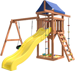 Детский спортивный комплекс National Tree Company С качелями гнездо Свиби IgroWoods ДП-4