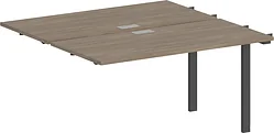 Стол для работы Norden Приставка 120x123.8x75 SG.211.OD.63.AN (антрацит/дуб темный) Стол для работы Norden Приставка 120x123.8x75 SG.211.OD.63.AN (антрацит/дуб темный)