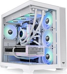 Корпус для компьютера Thermaltake View 380 TG ARGB Snow CA-1Z2-00M6WN-00