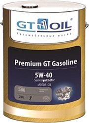 Моторное масло GT Oil PREMIUM GT GASOLINE 5W-40 4л