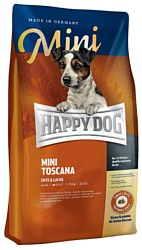 Happy Dog (4 кг) Supreme - Mini Toscana с уткой и лососем