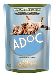ADoC (0.07 кг) 1 шт. Пауч с цыпленком и печенью
