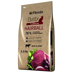 Корм для кошек Fitmin (1.5 кг) Purity Hairball Корм для кошек Fitmin (1.5 кг) Purity Hairball