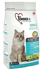 1st Choice (10 кг) HEALTHY SKIN and COAT for ADULT CATS
