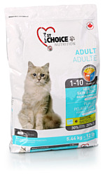 1st Choice (5.44 кг) HEALTHY SKIN and COAT for ADULT CATS