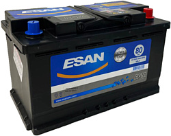 ESAN AGM 80 R+ (80Ah)