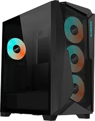 Корпус для компьютера Gigabyte C301 Glass (черный)