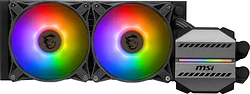 Жидкостное охлаждение для процессора MSI MAG CoreLiquid M240 (черный) Жидкостное охлаждение для процессора MSI MAG CoreLiquid M240 (черный)