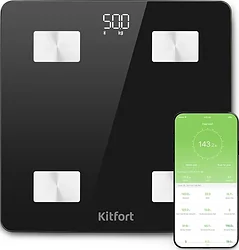 Напольные весы Kitfort KT-836 Напольные весы Kitfort KT-836
