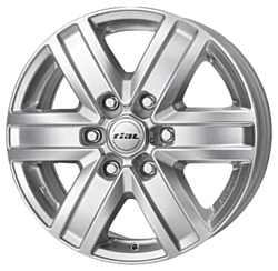 RIAL Transporter 6.5x16/6x130 D84.1 ET62 Polar Silver