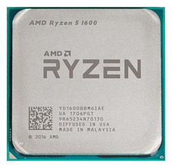AMD Ryzen 5 1600 Summit Ridge (AM4, L3 16384Kb)