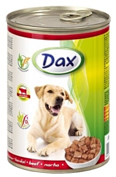 DAX (0.415 кг) 24 шт. Говядина для собак консервы