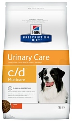 Hill's (2 кг) Prescription Diet C/D Canine Urinary Tract Health dry