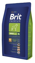 Brit (3 кг) Premium Adult XL
