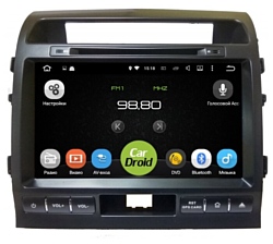 ROXIMO CarDroid RD-1111D Toyota Land Cruiser 200 2007-2015 (Android 8.0)