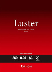 Canon Luster Photo Paper Pro LU-101 A3 260 гм/2 20 л 6211B007