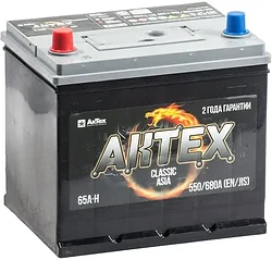 Автомобильный аккумулятор АкТех Classic Asia 6СТ-65LЗ/75D23R (65Ah) Автомобильный аккумулятор АкТех Classic Asia 6СТ-65LЗ/75D23R (65Ah)