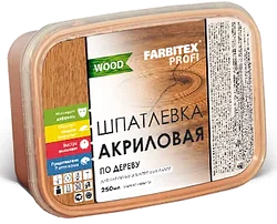Шпатлевка Farbitex Profi Wood по дереву (береза, 400 г) Шпатлевка Farbitex Profi Wood по дереву (береза, 400 г)