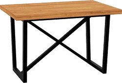 Кухонный стол TMB Loft Бронсон Дуб 1200x800 40 мм (ипсвичская сосна)