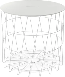 Журнальный столик Sheffilton SHT-CT41 254674 (мисандея/белый муар)