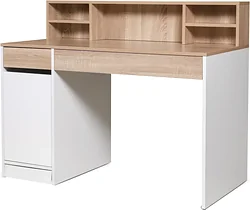 Стол для работы Мебель-класс Сити-2 (белый/дуб сонома)