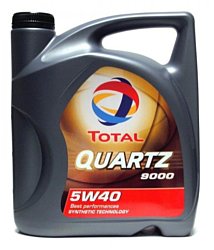 Моторное масло Total Quartz 9000 5W-40 5Л