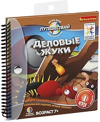 Настольная игра для детей Bondibon Деловые жуки (ВВ0885) Настольная игра для детей Bondibon Деловые жуки (ВВ0885)