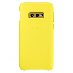 Samsung Leather Cover для Samsung Galaxy S10e (желтый)