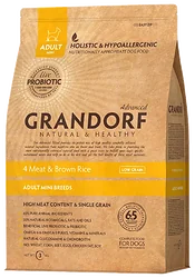 Grandorf (1 кг) 4 Meat & Brown Rice Мини